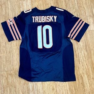 Large NFL Mitch Trubisky Chicago Bears jersey